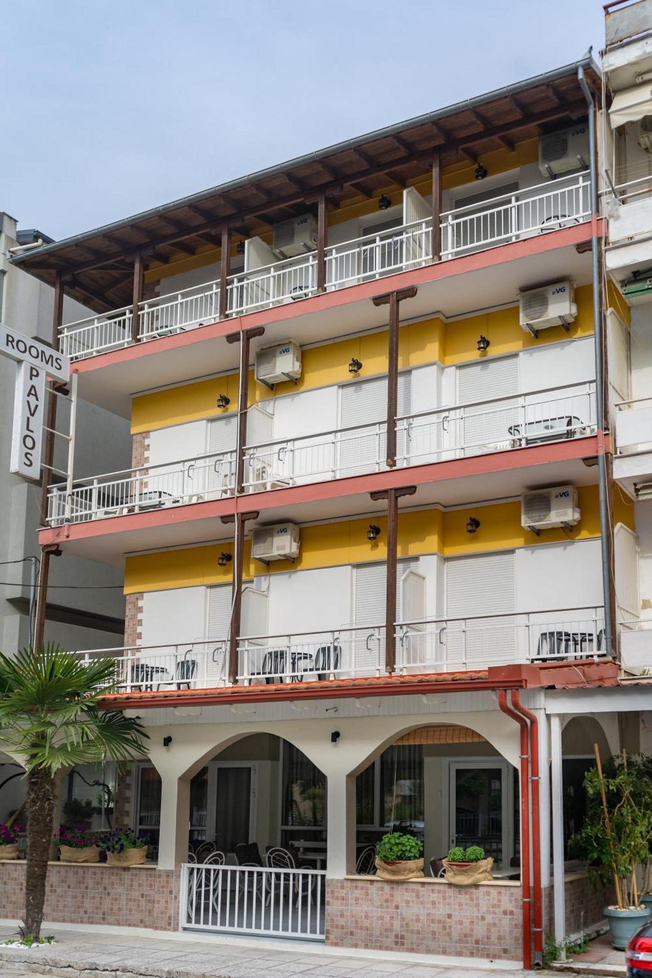 Hotel Pavlos Paralía Kültér fotó
